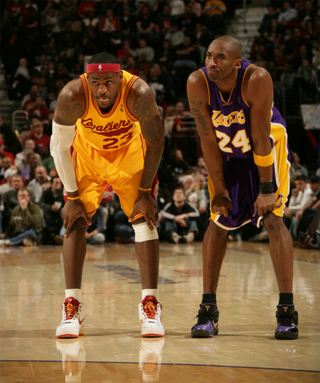 dwyane wade kobe bryant lebron james. From left: The Heat#39;s Dwyane Wade, the Lakers#39; Kobe Bryant